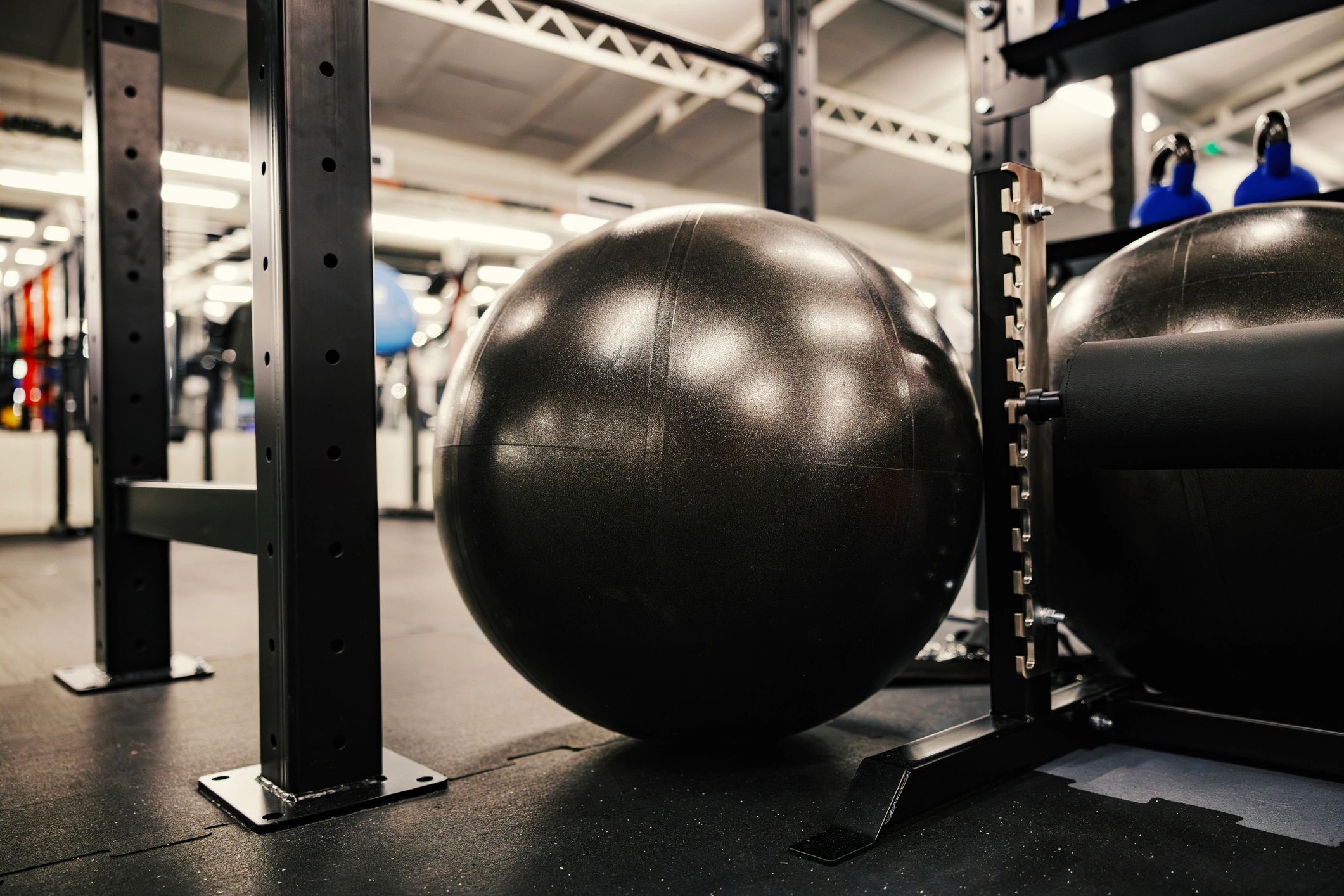 Premium fitness training area